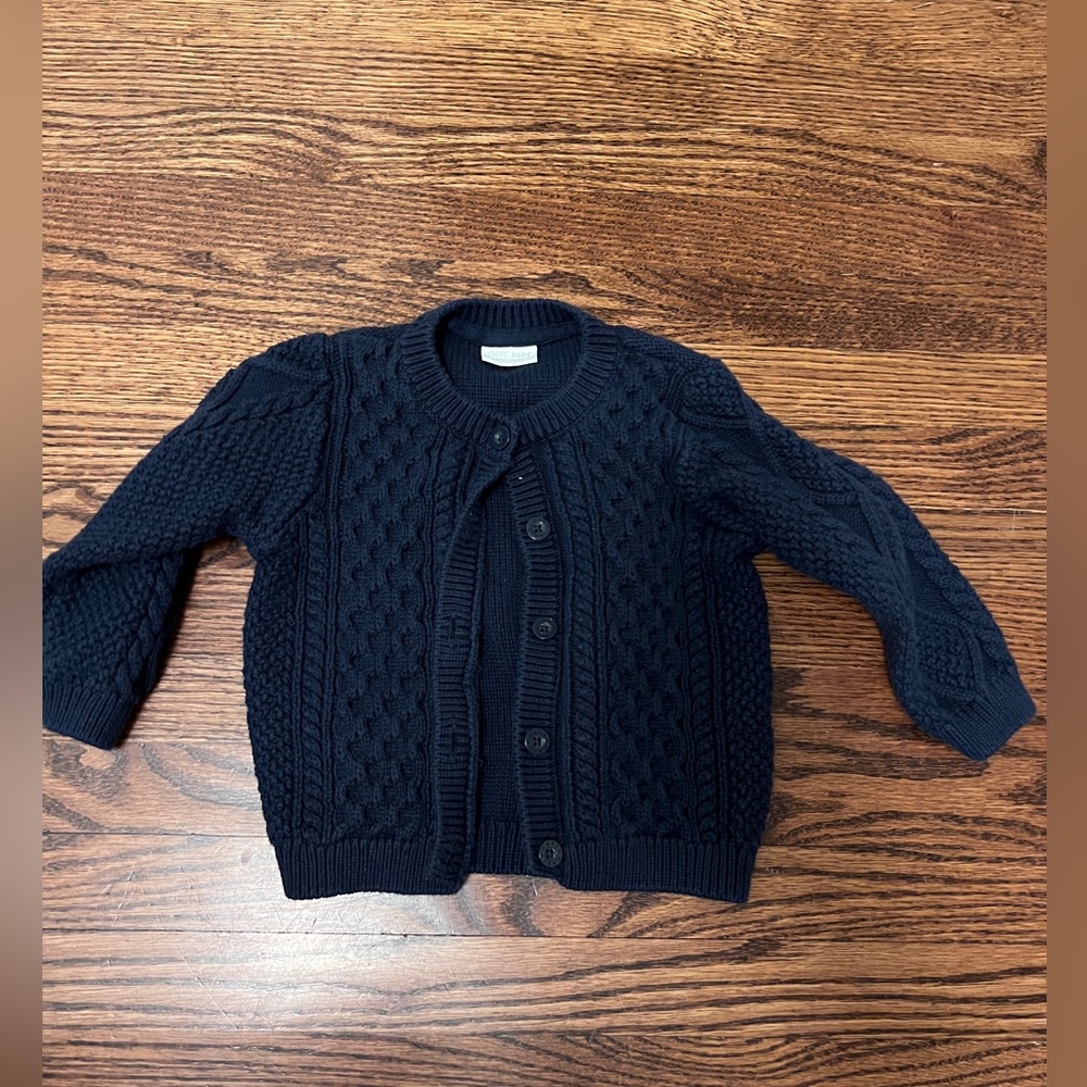 Next Direct Navy Kids Cable Knit Sweater
